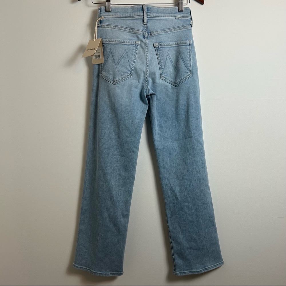 **NWT Mother Denim Jeans The Mid Rise Rambler Zip AnkleWash: Balls in your court - Picture 2 of 16